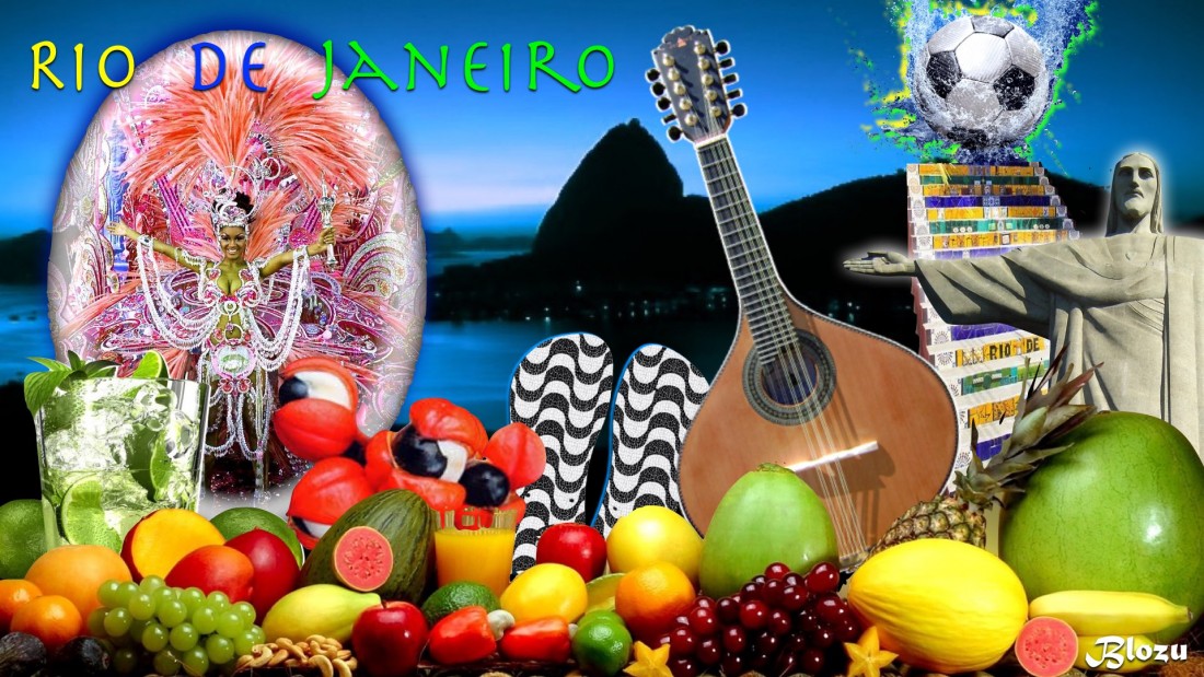Rio - samba - futblol - frutas