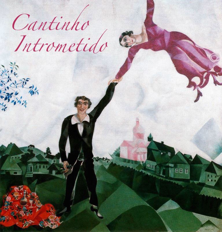 the-promenade-1918- Chagall - Le promennade